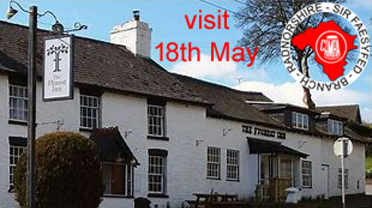 Radnorshire CAMRA meeting at FForest Inn 18th May 2024