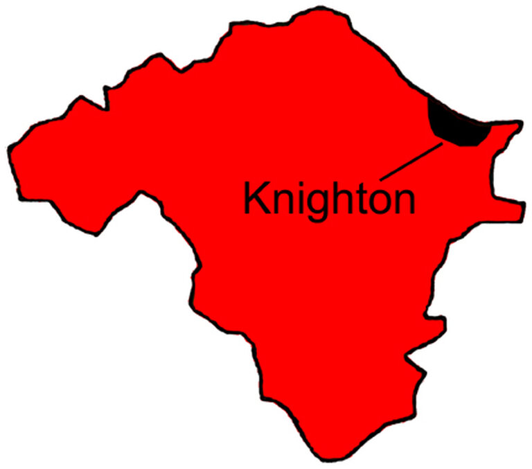 Knighton Map