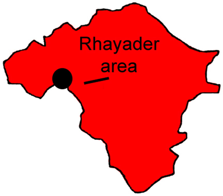 Rhayader area