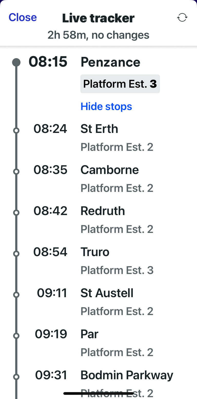 Train Times 1 