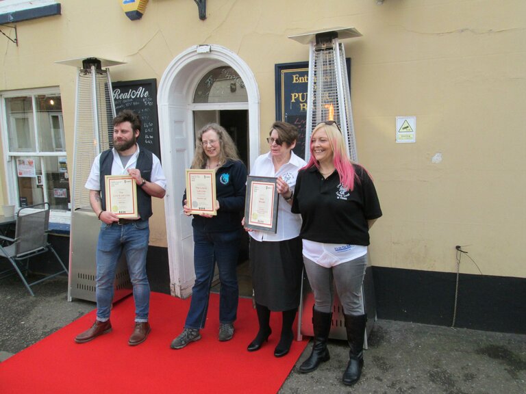 Oli Haynes, Andrea Briers, Rozi Woods, Tania Jenkins