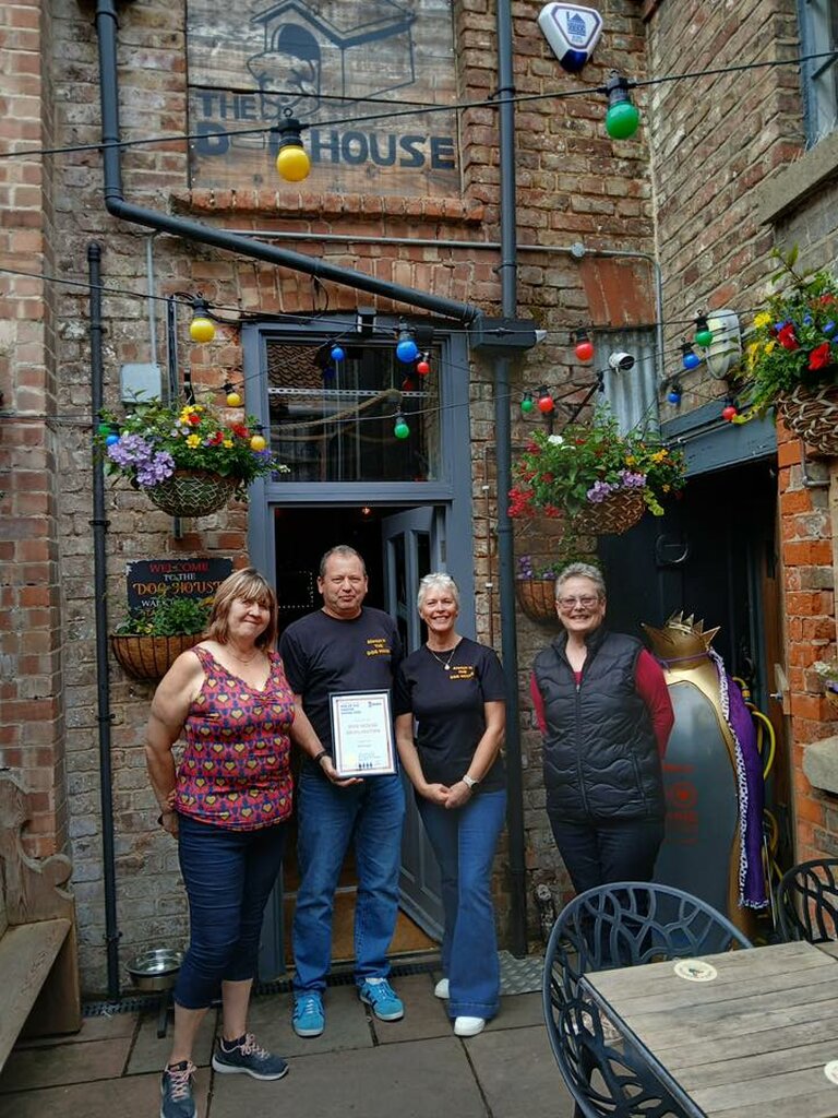 Pub of the Season spring 2025 presented to The Dog House, Bridlington.