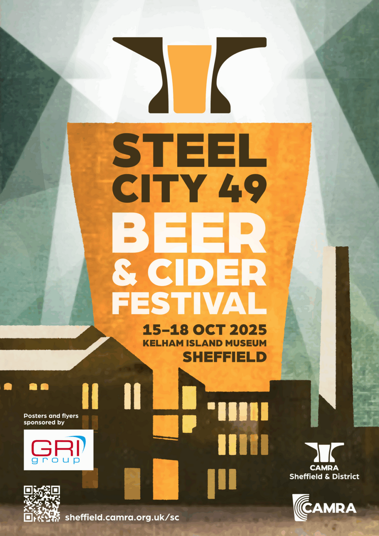 Sheffield Beer Festival poster 2025