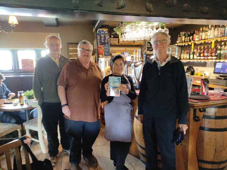 Presentation in the bar