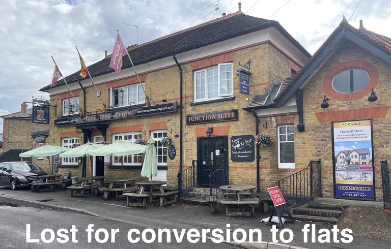 Planning Permission granted for change of use and conversion to flats Planning Permission granted for change of use and conversion to flats