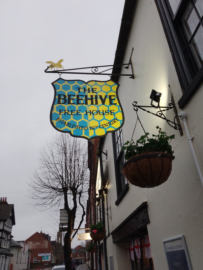 The Beehive - Living sign in the tree