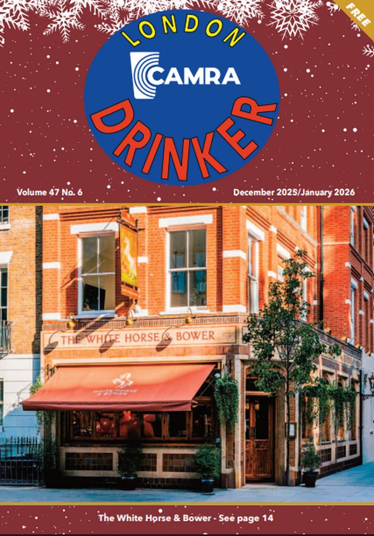 London Drinker December 2025 - January 2026 London Drinker December 2025 - January 2026