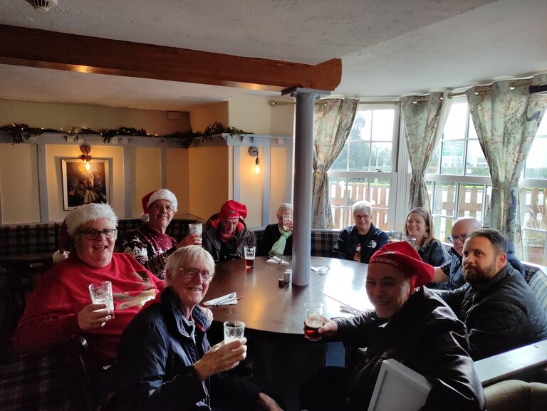 Inside the Castle Inn