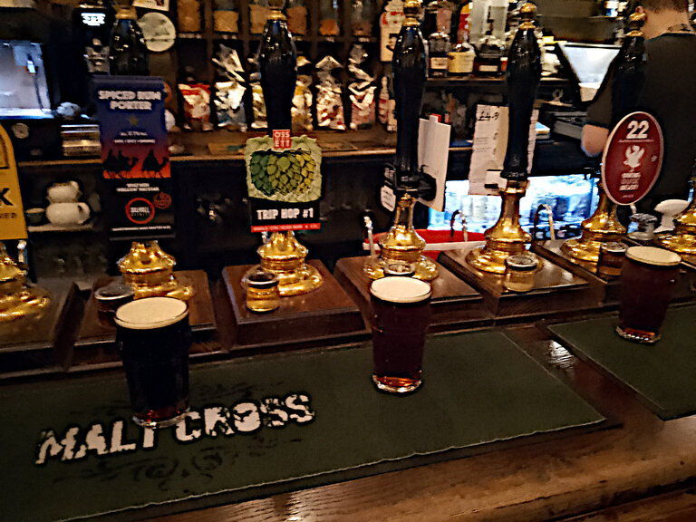 Bar at the Malt Cross