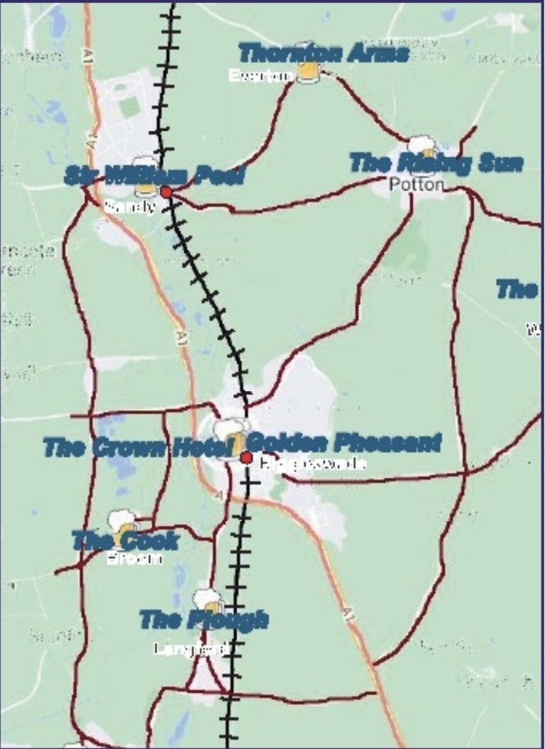 Ale trail Map Ale trail Map