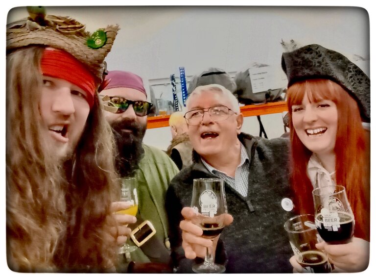 The people you meet at Beer Festivals! In this case, some Pirates. Arrrr!