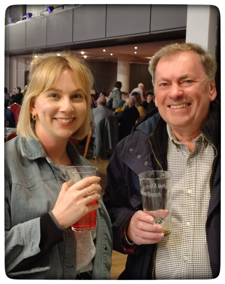 Enjoying the Festival. Oldham Beer & Cider Festival 2023