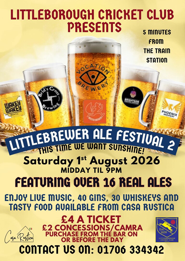 Poster for LITTLEBREWER ALE FESTIVAL 2 