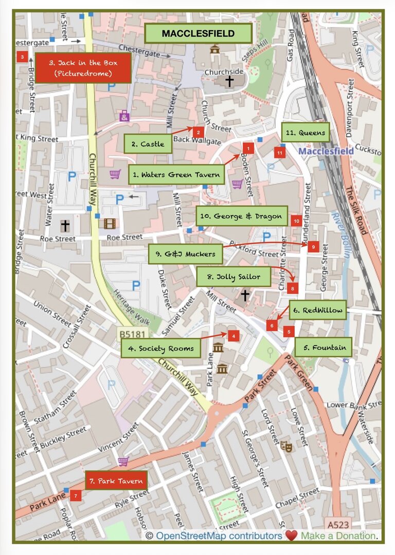 Graphic Macclesfield Map - Branch Social by Train Weds 10 June 2026