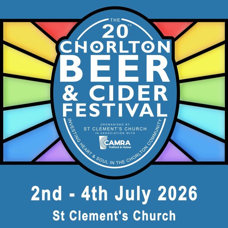 Chorlton Beer Festival 2-4 July 2026