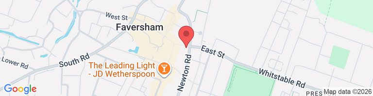 Faversham Hop Festival map