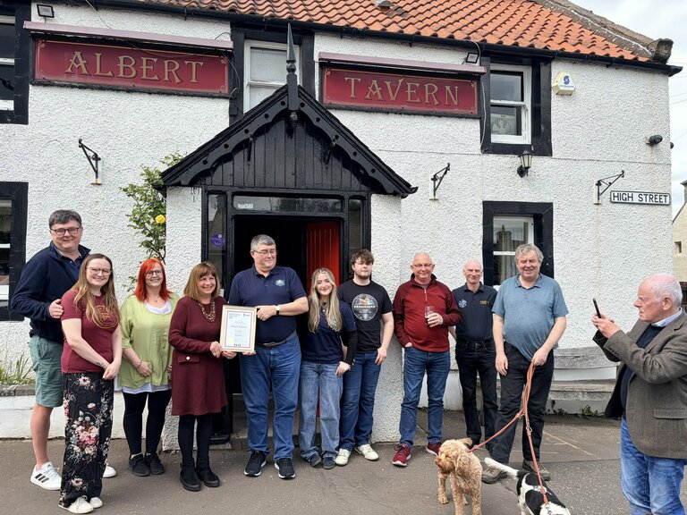 Cider POTY presentation during branch social - 8th May 2026