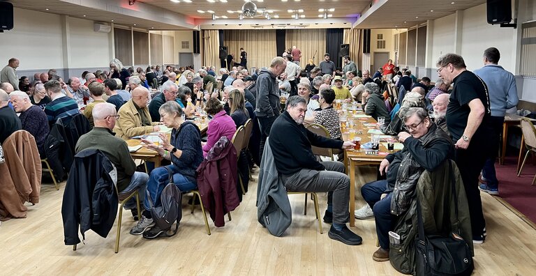Photo of seated visitors to KBCF24