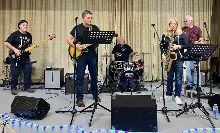 Photo of the band at KBCF2024