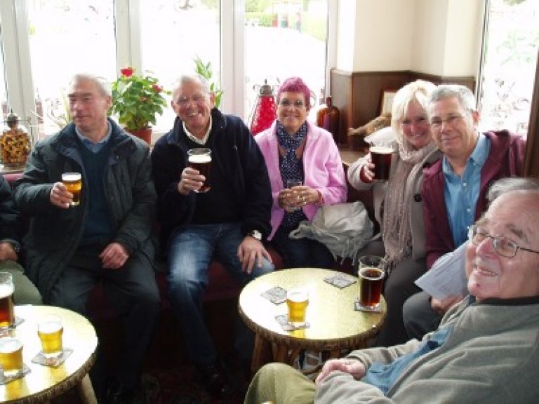 The group at the Countryman, Ingoldmells