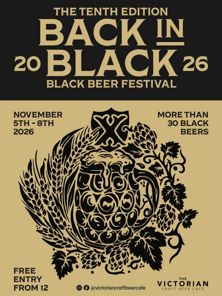 Back in Black - Victorian Craft Beer Cafe 2026