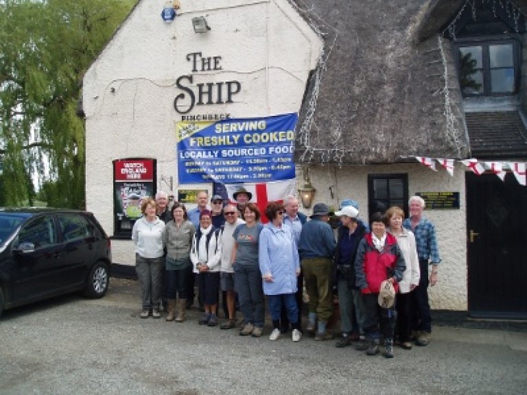 The Ship, Pinchbeck - Rodney pretends he isn't there.