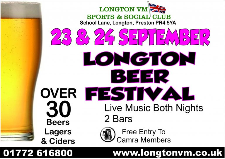 Longton Beer Festival 2016